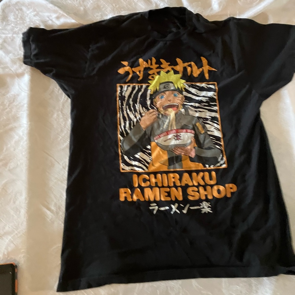 Naruto Dark Gray Graphic Tee